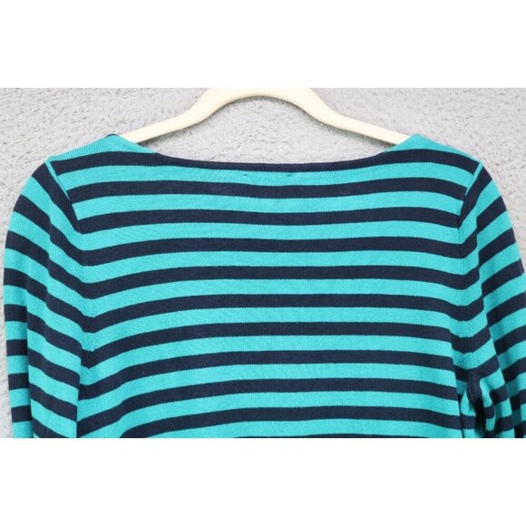 J.Jill 3/4 Sleeve Striped Sweater-Size Medium - Picture 10 of 10